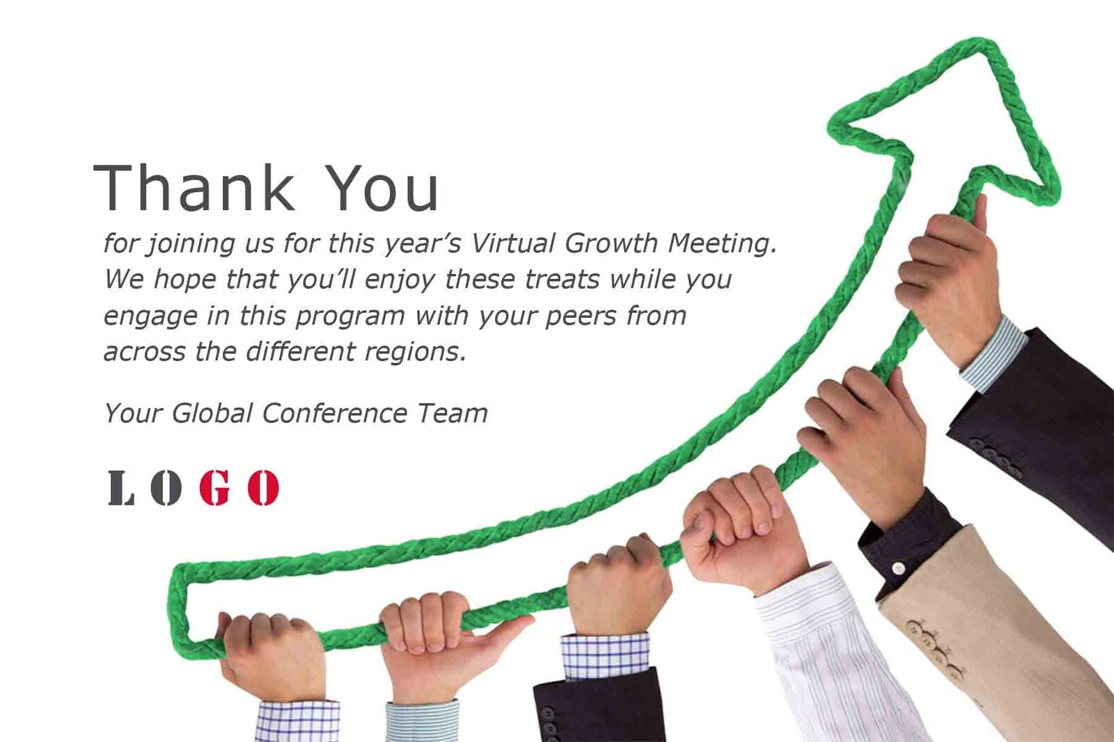 Group Greetings for Remote Employee and Virtual Conferences